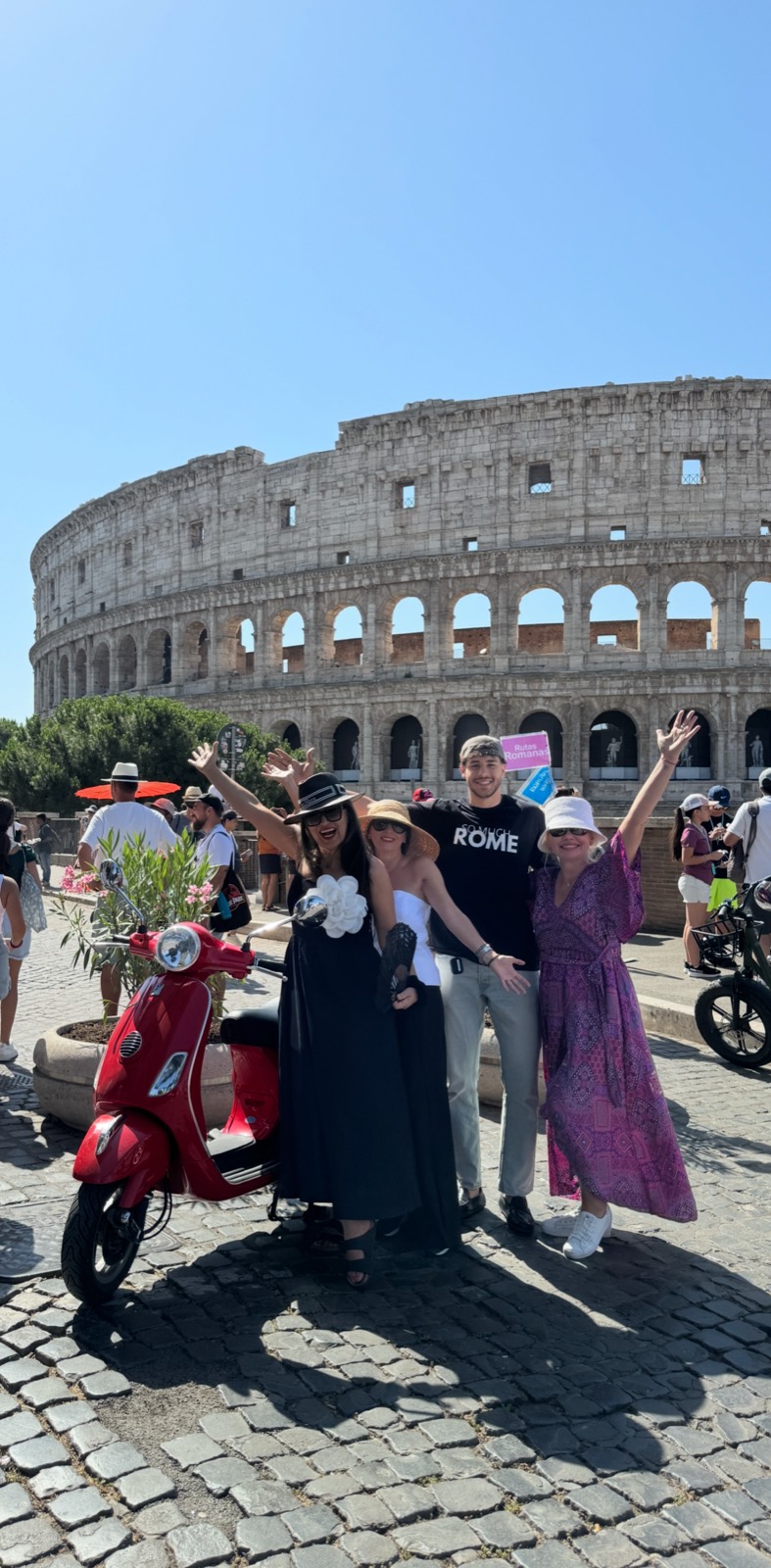 Guided tour at the Colosseum