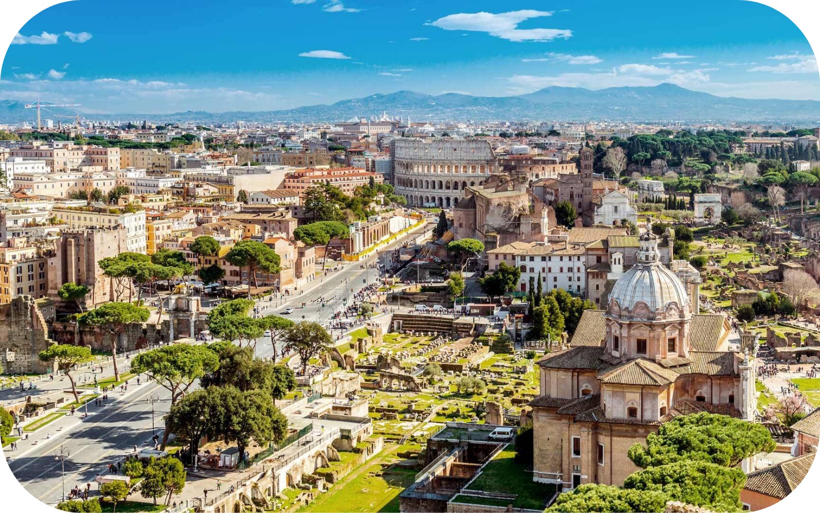Roman Forum panorama